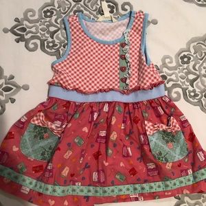 Matilda Jane top/dress young girl size 2
